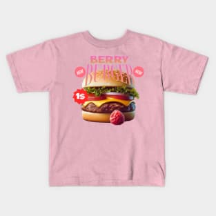 Berry Burger Kids T-Shirt